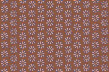 Tekrarlanan şekillerle soyut yaratıcı arkaplan