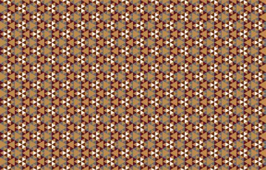 Tekrarlanan şekillerle soyut yaratıcı arkaplan