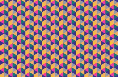 Tekrarlanan şekillerle soyut yaratıcı arkaplan