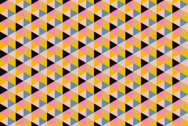 Altıgen desenli modern renkli arkaplan