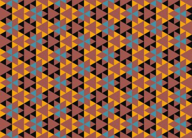 Geometrik elementlerle kusursuz soyut arkaplan