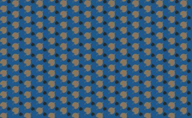 Tekrarlanan şekillerle soyut yaratıcı arkaplan