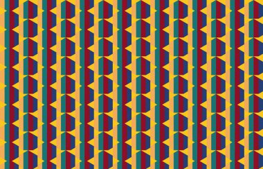 Altıgen desenli modern renkli arkaplan