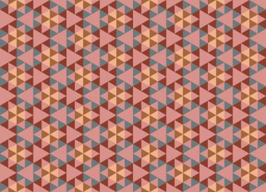 Tekrarlanan şekillerle soyut yaratıcı arkaplan