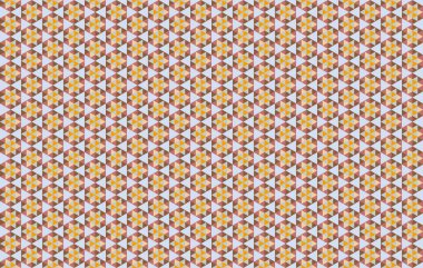 Tekrarlanan şekillerle soyut yaratıcı arkaplan