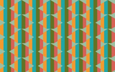 Altıgen desenli modern renkli arkaplan