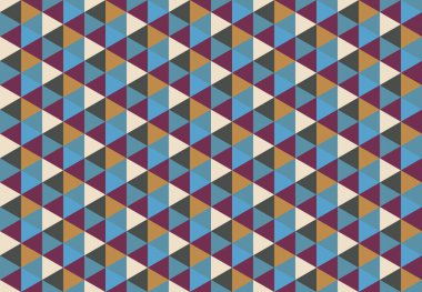 Altıgen desenli modern renkli arkaplan