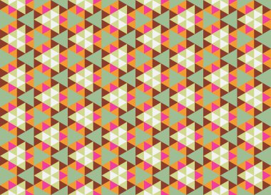 Tekrarlanan şekillerle soyut yaratıcı arkaplan