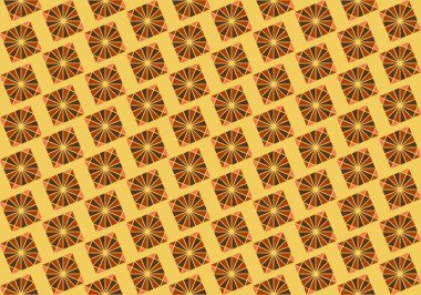 Altıgen desenli modern renkli arkaplan