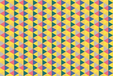 Altıgen desenli modern renkli arkaplan