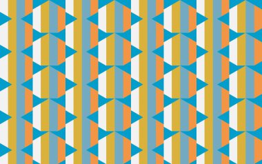 Altıgen desenli modern renkli arkaplan