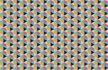 Altıgen desenli modern renkli arkaplan