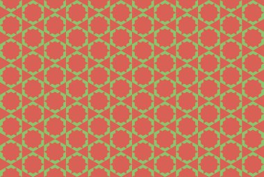 Altıgen desenli modern renkli arkaplan