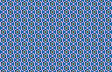 Geometrik elementlerle kusursuz soyut arkaplan