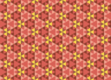 Altıgen desenli modern renkli arkaplan