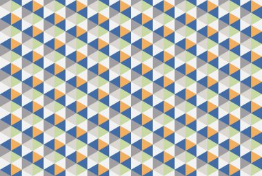 Altıgen desenli modern renkli arkaplan