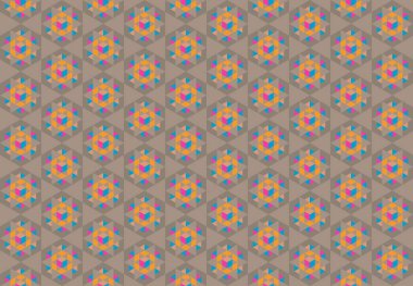 Geometrik elementlerle kusursuz soyut arkaplan