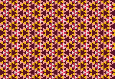 Tekrarlanan şekillerle soyut yaratıcı arkaplan