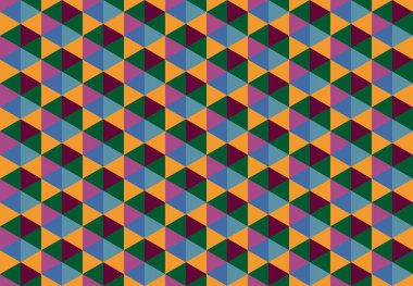 Geometrik elementlerle kusursuz soyut arkaplan