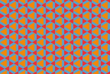 Altıgen desenli modern renkli arkaplan