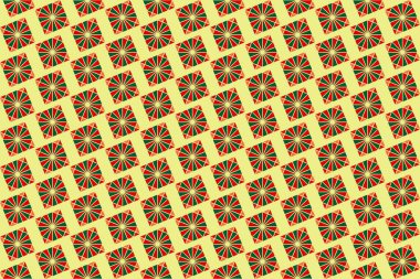 Altıgen desenli modern renkli arkaplan