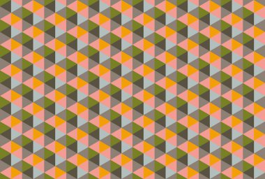 Altıgen desenli modern renkli arkaplan