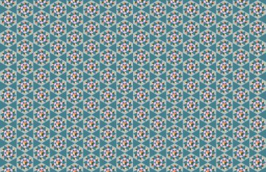 Geometrik elementlerle kusursuz soyut arkaplan