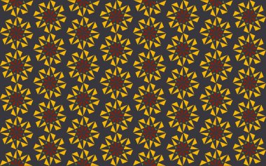 Tekrarlanan şekillerle soyut yaratıcı arkaplan