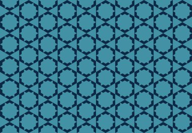 Tekrarlanan şekillerle soyut yaratıcı arkaplan