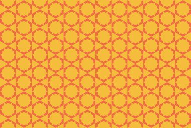 Tekrarlanan şekillerle soyut yaratıcı arkaplan