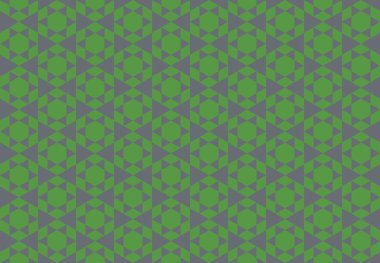 Tekrarlanan şekillerle soyut yaratıcı arkaplan