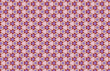 Tekrarlanan şekillerle soyut yaratıcı arkaplan