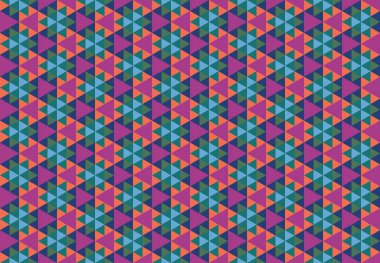 Altıgen desenli modern renkli arkaplan