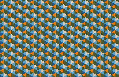 Altıgen desenli modern renkli arkaplan