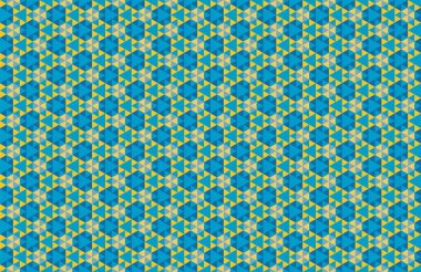 Altıgen desenli modern renkli arkaplan