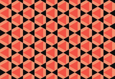 Geometrik elementlerle kusursuz soyut arkaplan