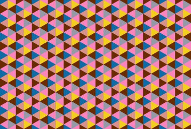 Altıgen desenli modern renkli arkaplan