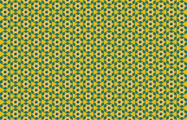 Altıgen desenli modern renkli arkaplan