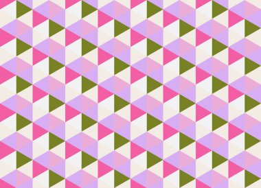 Geometrik elementlerle kusursuz soyut arkaplan