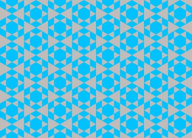 Altıgen desenli modern renkli arkaplan