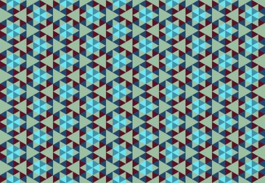 Altıgen desenli modern renkli arkaplan