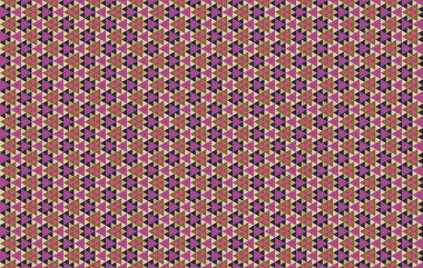 Tekrarlanan şekillerle soyut yaratıcı arkaplan