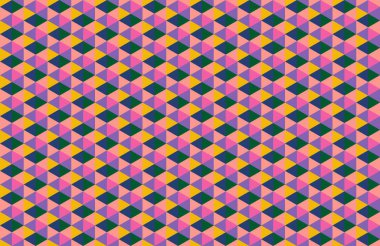 Altıgen desenli modern renkli arkaplan