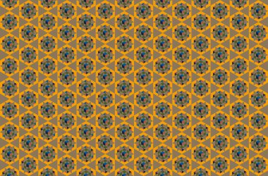 Geometrik elementlerle kusursuz soyut arkaplan