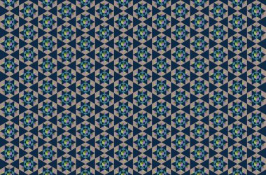 Altıgen desenli modern renkli arkaplan