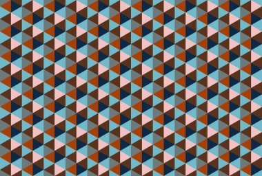 Altıgen desenli modern renkli arkaplan