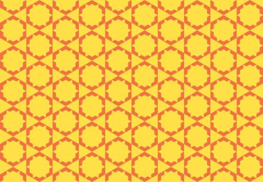 Altıgen desenli modern renkli arkaplan