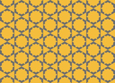 Altıgen desenli modern renkli arkaplan