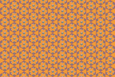 Tekrarlanan şekillerle soyut yaratıcı arkaplan