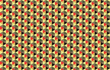 Geometrik elementlerle kusursuz soyut arkaplan